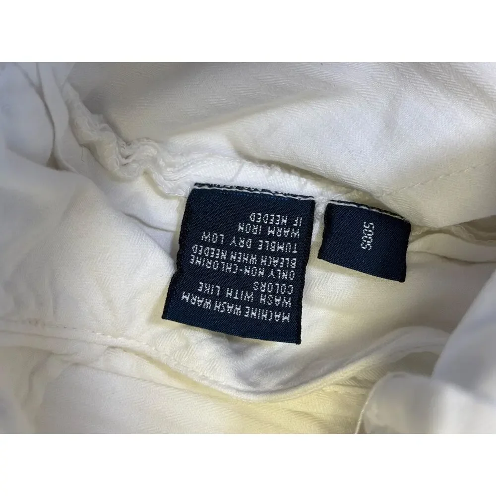 Polo Ralph Lauren Bermuda Shorts Mens Sz 38 White Classic Fit 12